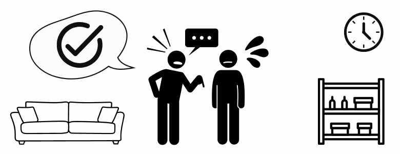 自分の正しさを伝える夫