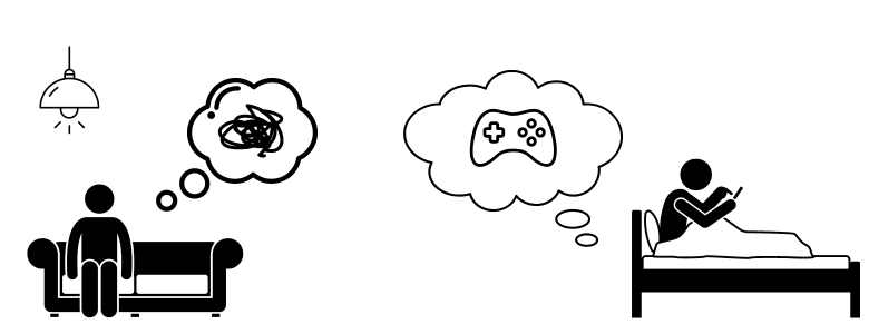 ゲームをしているイメージ